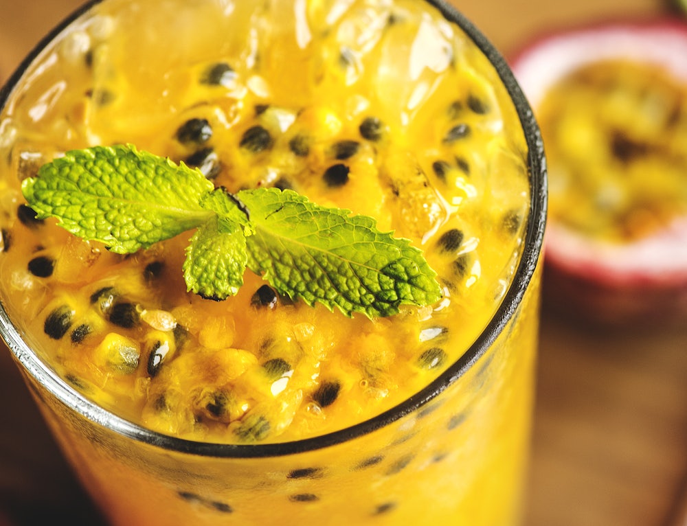 passion fruit mocktail